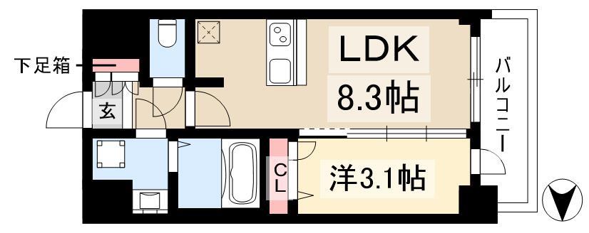 1LDK